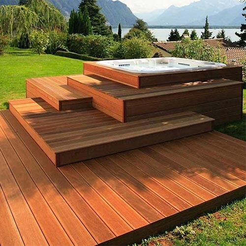 Tropical pool design